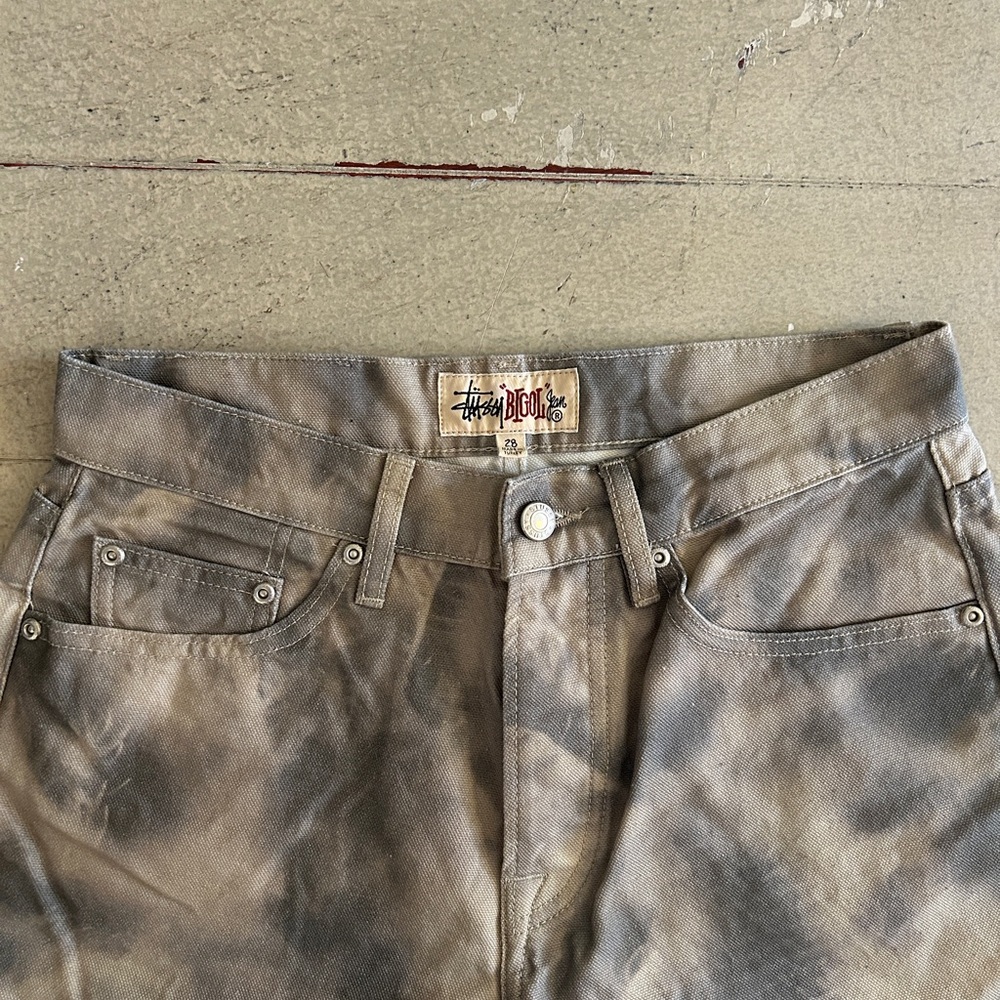 Stussy AW24 Big Ol’ Jeans Stenpat Camo - Picture 5 of 10